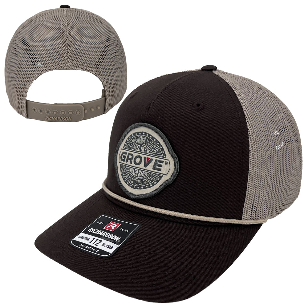 Grove Five Panel Trucker Cap with Rope