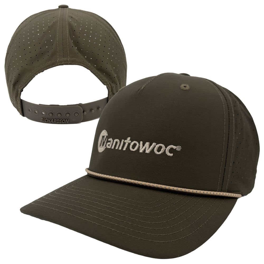 Manitowoc Richardson Performance Rope Cap
