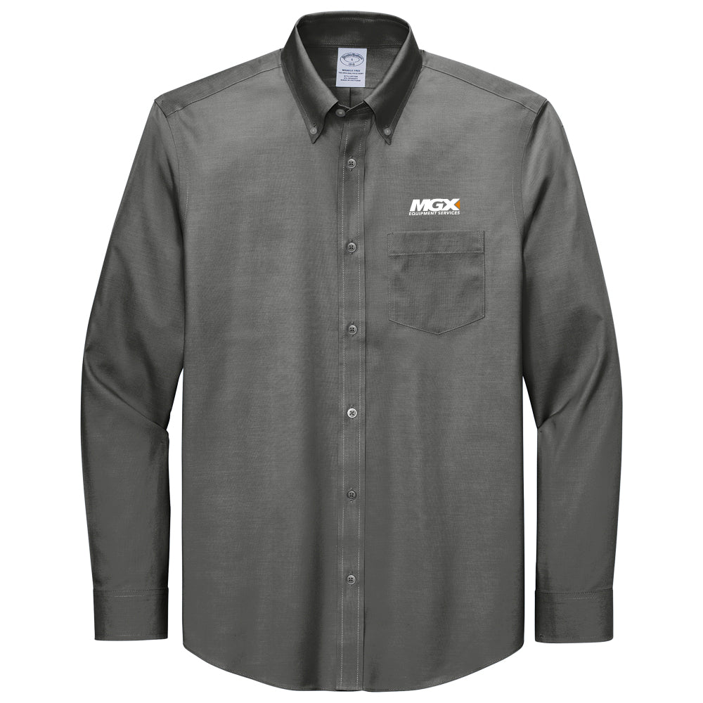 Brooks Brothers Wrinkle-Free Stretch Pinpoint Shirt
