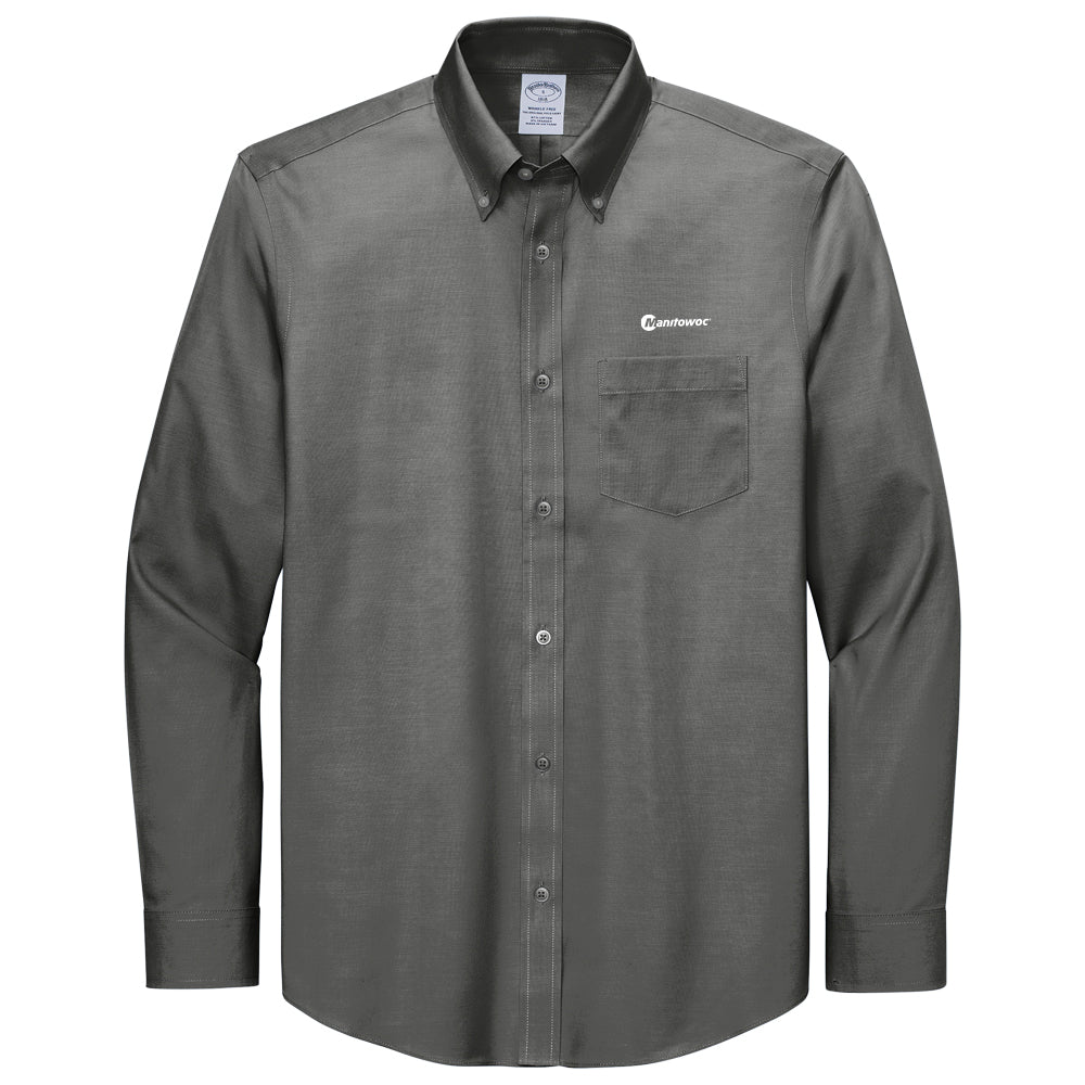 Brooks Brothers Wrinkle-Free Stretch Pinpoint Shirt