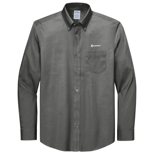 Brooks Brothers Wrinkle-Free Stretch Pinpoint Shirt