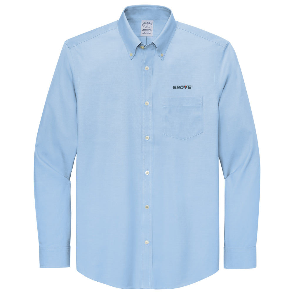 Brooks Brothers Wrinkle-Free Stretch Pinpoint Shirt