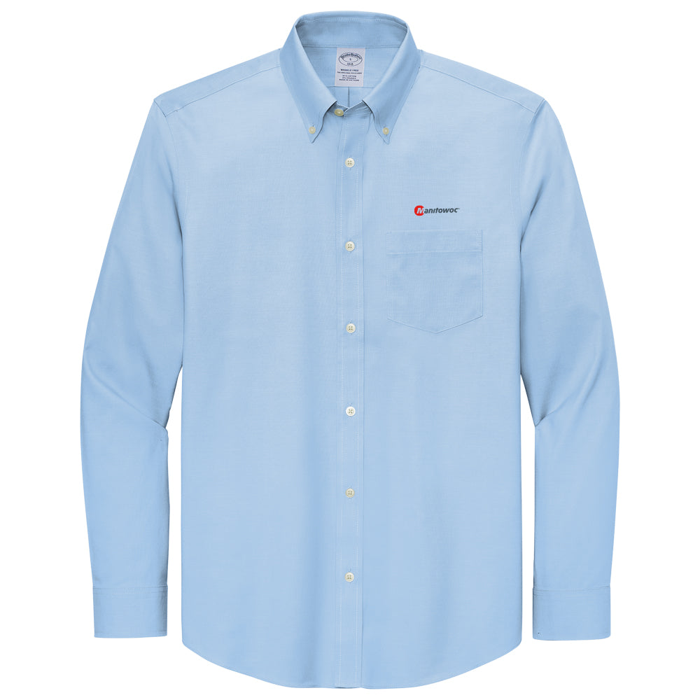Brooks Brothers Wrinkle-Free Stretch Pinpoint Shirt