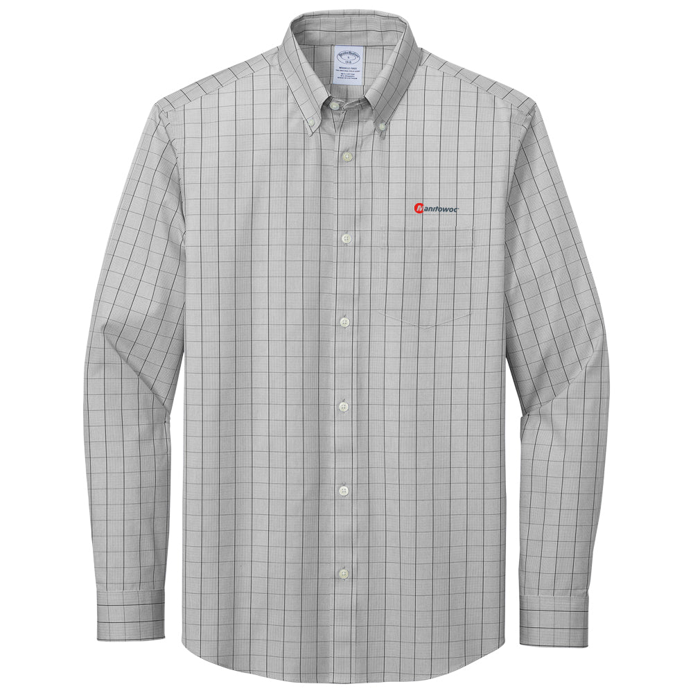 Brooks Brothers Wrinkle-Free Stretch Patterned Shirt