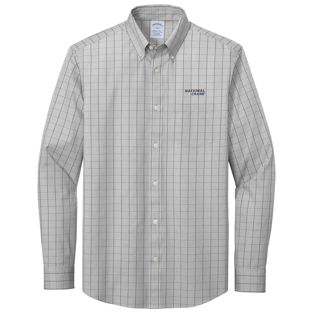 Brooks Brothers Wrinkle-Free Stretch Patterned Shirt