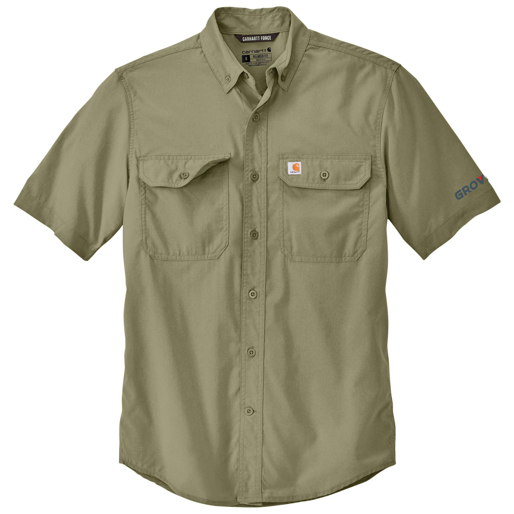 Carhartt Force Solid Short Sleeve Shirt