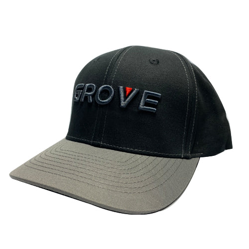 Grove Black Cap with Grey Visor