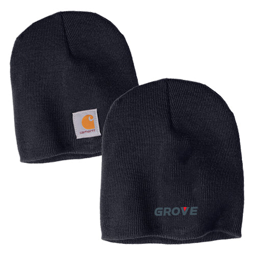 Grove Carhartt Black Knit Hat