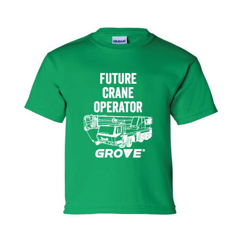 Grove Future Crane Operator Youth T-Shirt