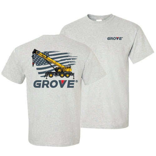 Grove Crane & Flag T-Shirt