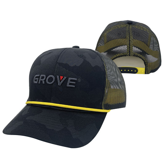 Grove Reactive Camo Mesh Cap with Rope