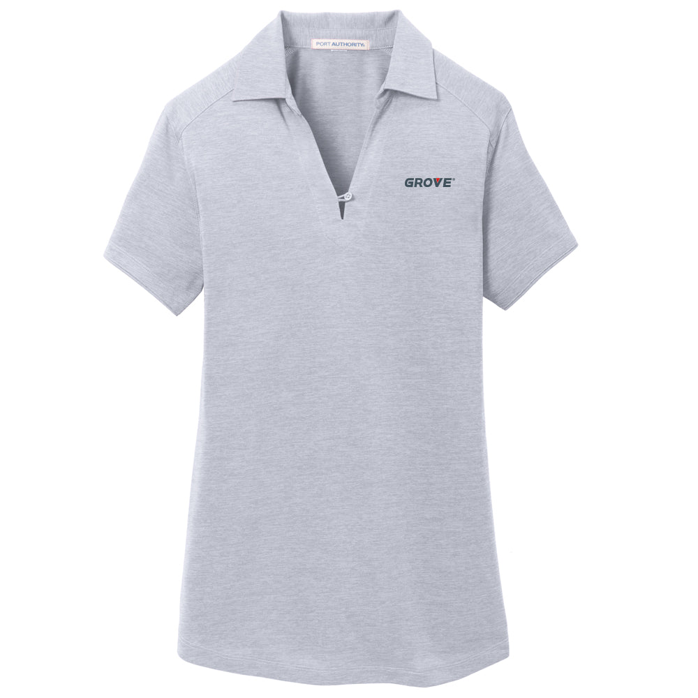 Port Authority Women's Digi Heather Performance Polo