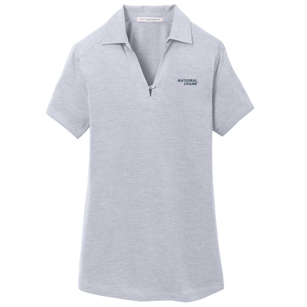 Port Authority Women's Digi Heather Performance Polo