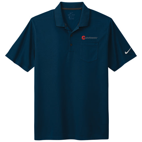 Manitowoc Nike Dri-FIT Micro Pique Pocket Polo