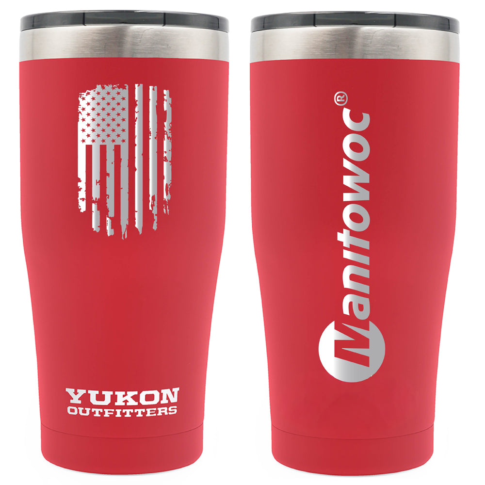 Manitowoc 20oz Yukon Outfitters Tumbler (Red)
