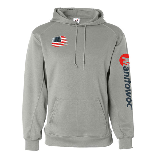 Manitowoc Badger Performance Fleece Hoodie