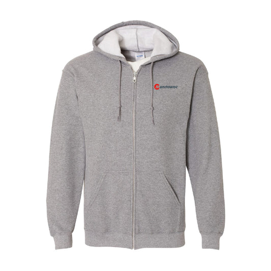 Manitowoc Full Zip Hooded Sweatshirt