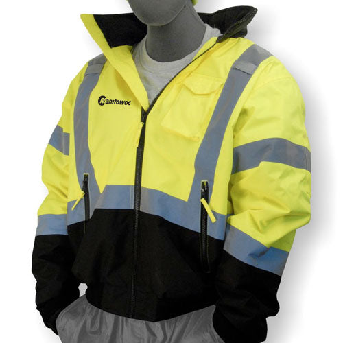 Manitowoc Hi-Vis Water Proof Jacket