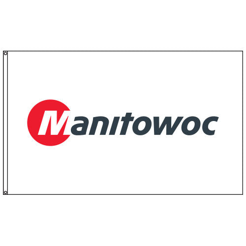 5' x 3' MANITOWOC FLAG