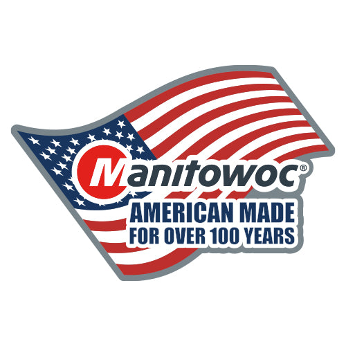 Manitowoc American Flag Decal