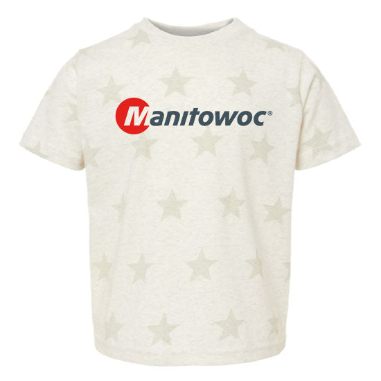 Manitowoc Toddler Star Print Tee