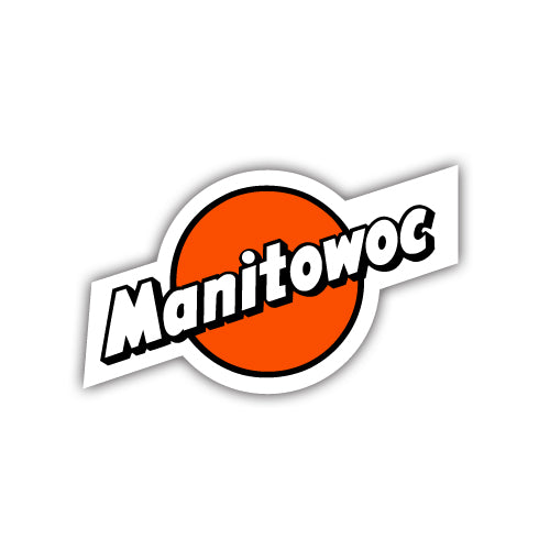 Manitowoc Crane Vintage Decal