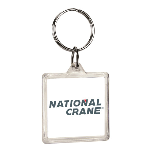 National Crane Acrylic Key Tag